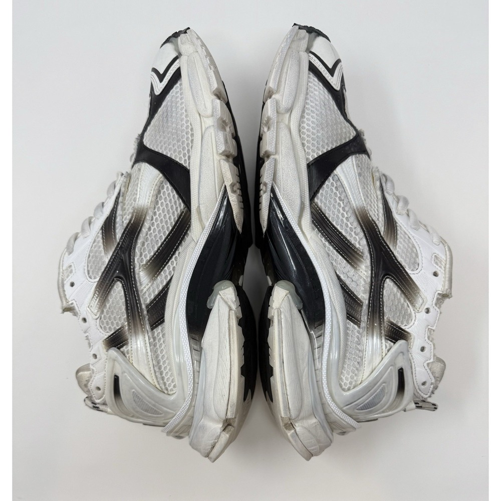 Balenciaga Runner Gradient Sneaker White/Black Size 12 US 45 EU - Picture 4 of 8